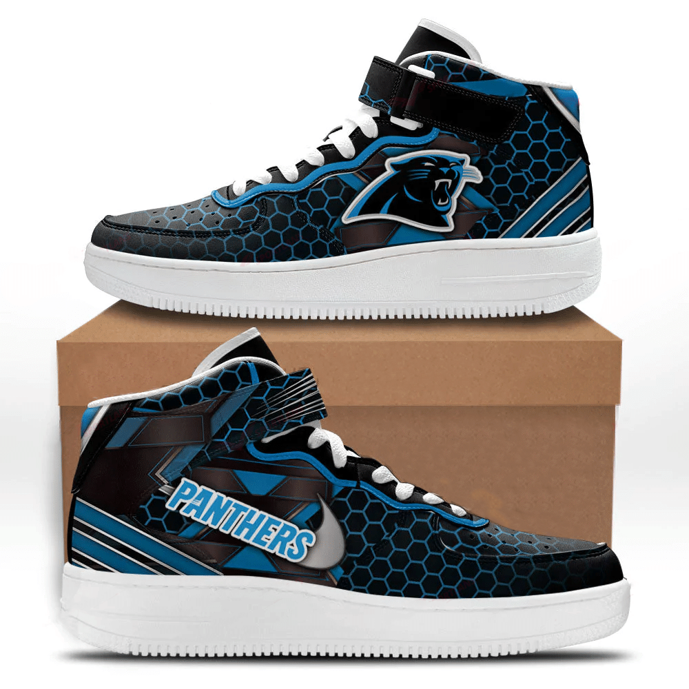 JWFancy Carolina Panthers NFL Air Low-Top Sneakers Shoes For Men And Women