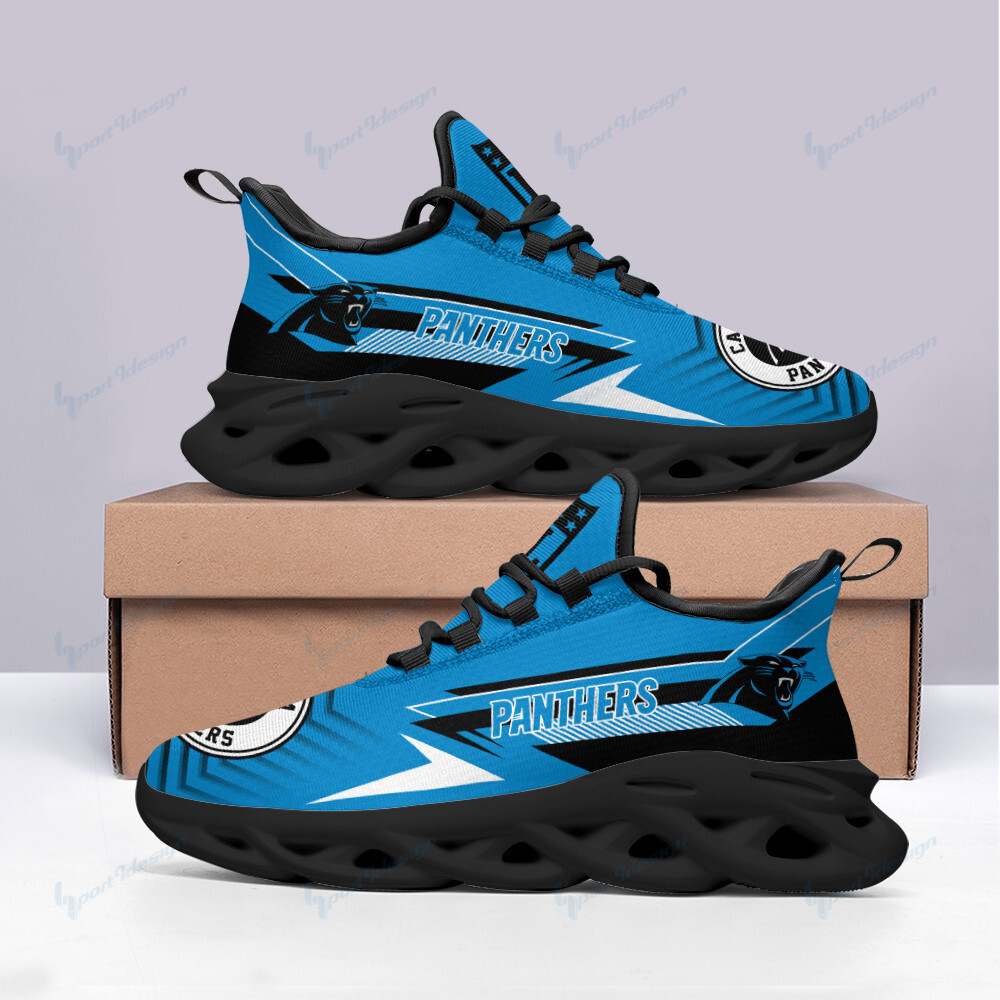 JWFancy Carolina Panthers NFL Max Soul Shoes Sneakers For Men And Women