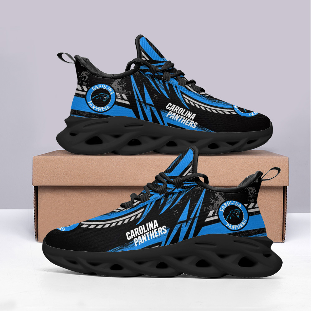 JWFancy Carolina Panthers NFL Max Soul Shoes Sneakers For Men And Women