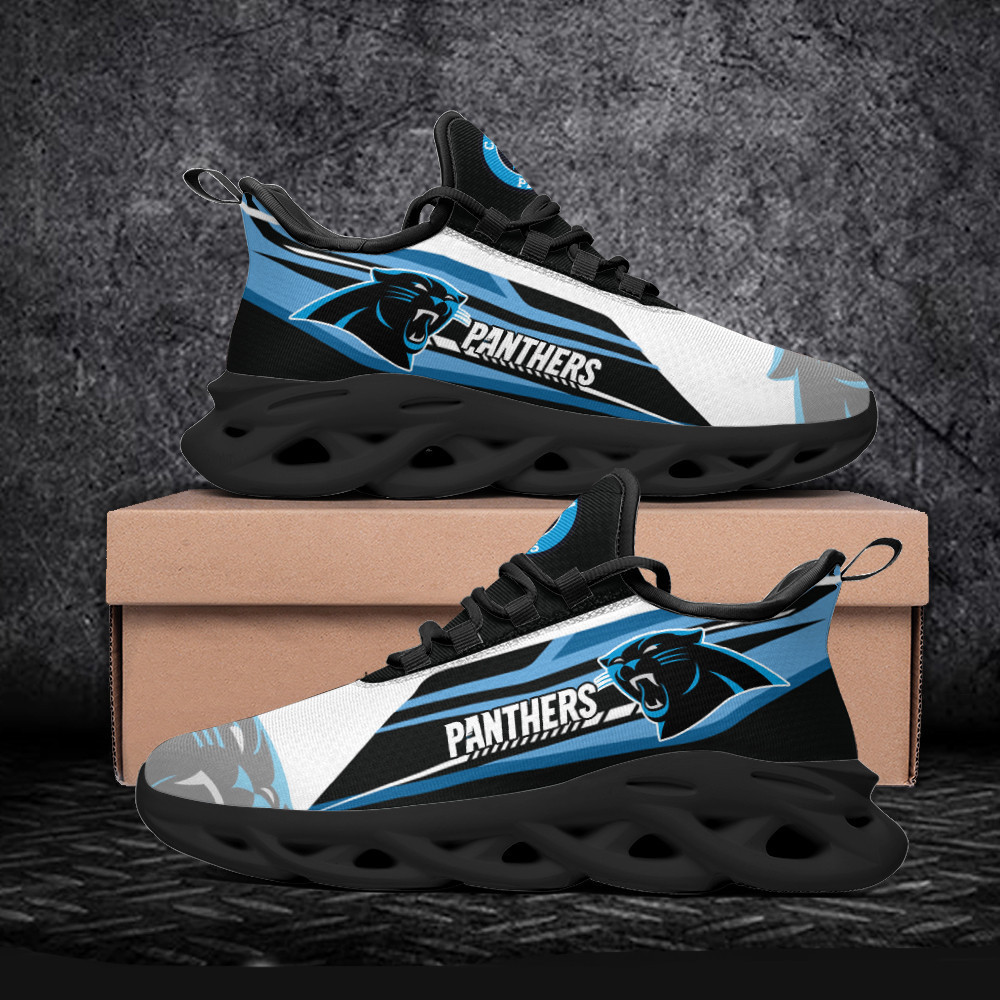 JWFancy Carolina Panthers NFL Max Soul Shoes Sneakers For Men And Women