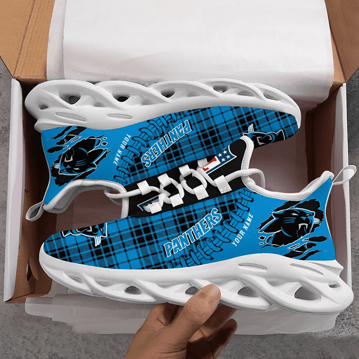 JWFancy Carolina Panthers NFL Max Soul Shoes Sneakers For Men And Women