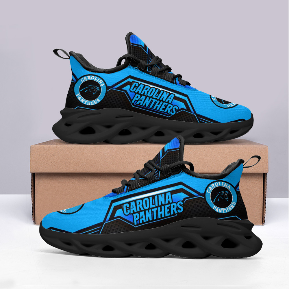 JWFancy Carolina Panthers NFL Max Soul Shoes Sneakers For Men And Women