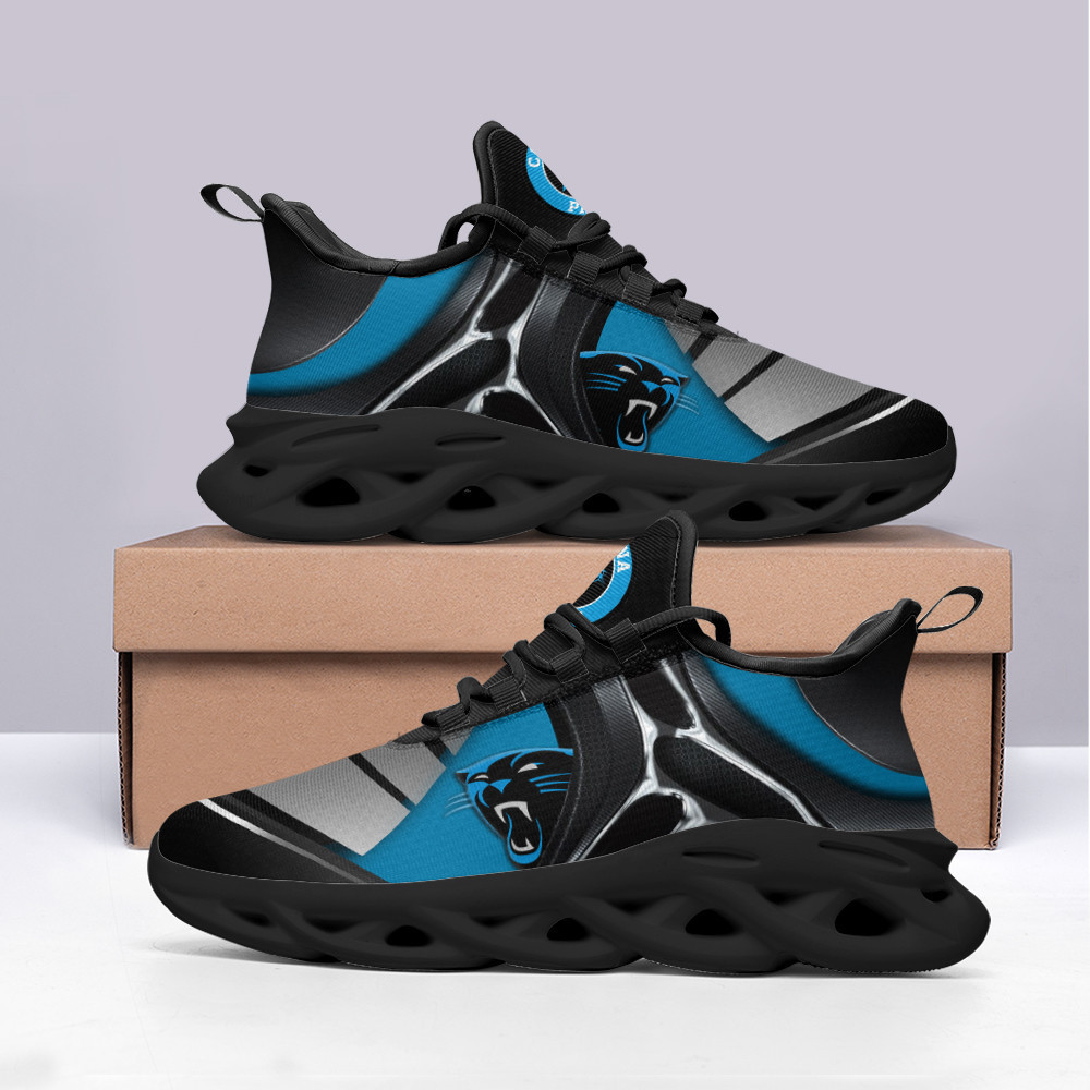 JWFancy Carolina Panthers NFL Max Soul Shoes Sneakers For Men And Women