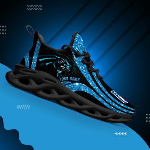 JWFancy Carolina Panthers NFL Max Soul Shoes Sneakers For Men And Women