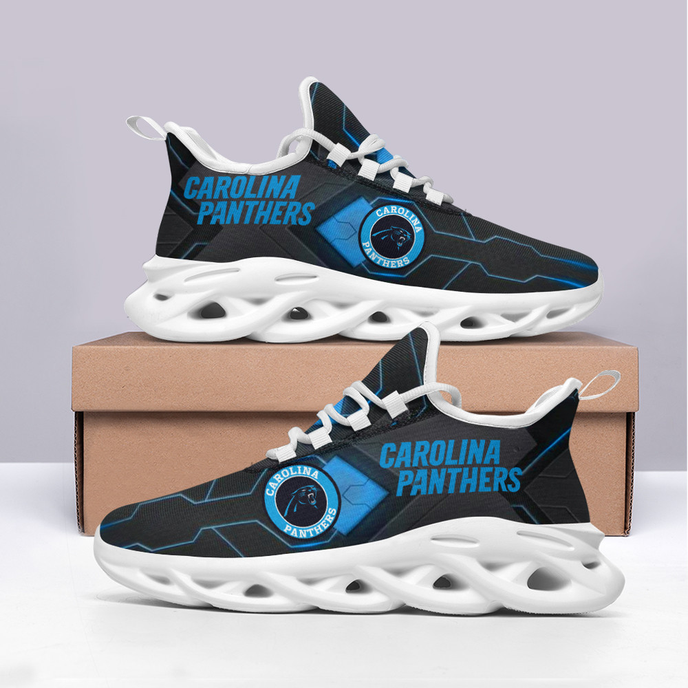 JWFancy Carolina Panthers NFL Max Soul Shoes Sneakers For Men And Women