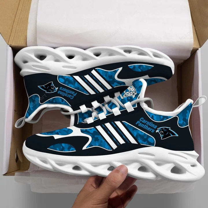 JWFancy Carolina Panthers NFL Max Soul Shoes Sneakers For Men And Women
