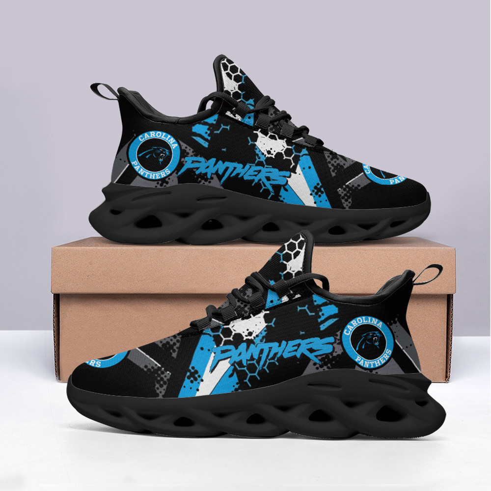 JWFancy Carolina Panthers NFL Max Soul Shoes Sneakers For Men And Women