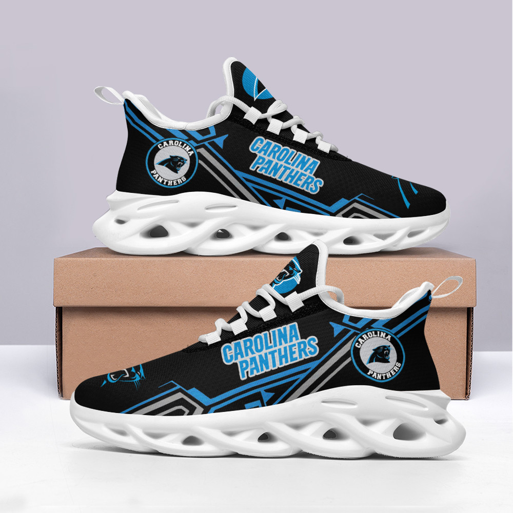 JWFancy Carolina Panthers NFL Max Soul Shoes Sneakers For Men And Women