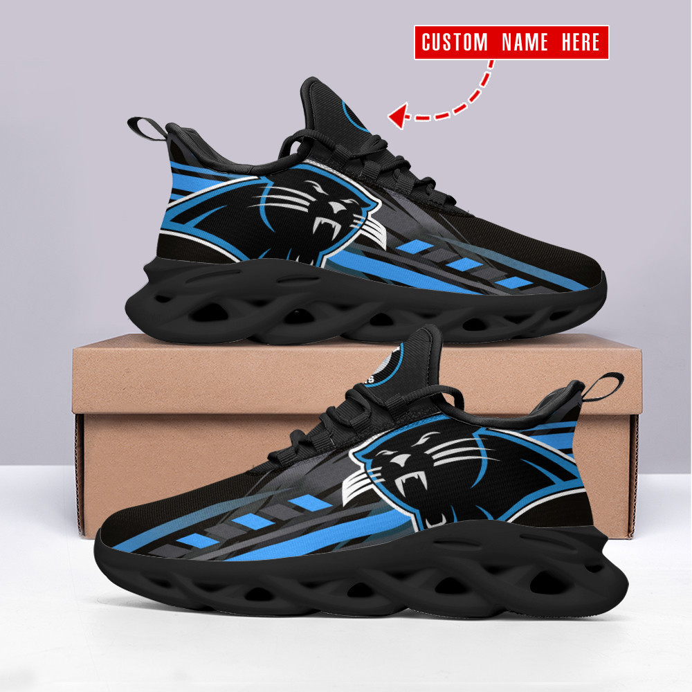 JWFancy Carolina Panthers NFL Max Soul Shoes Sneakers For Men And Women