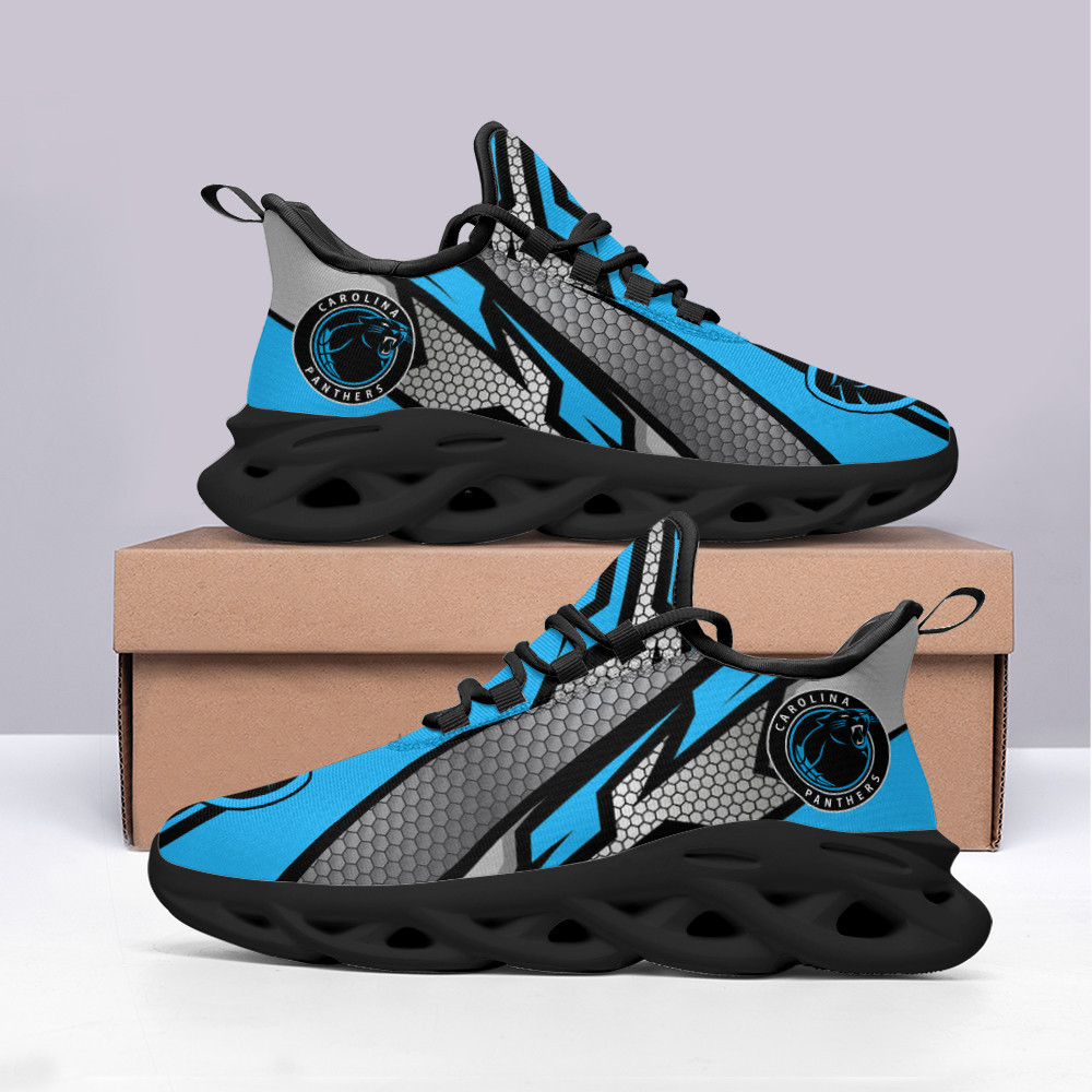 JWFancy Carolina Panthers NFL Max Soul Shoes Sneakers For Men And Women