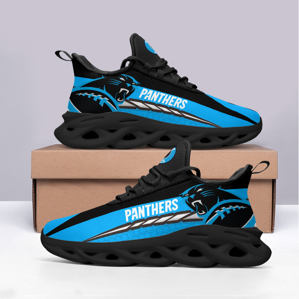 JWFancy Carolina Panthers NFL Max Soul Shoes Sneakers For Men And Women