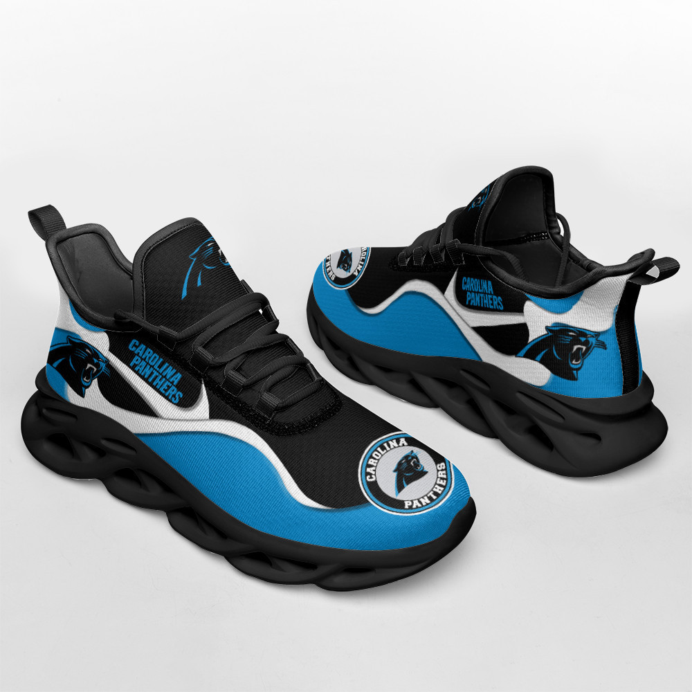 JWFancy Carolina Panthers NFL Max Soul Shoes Sneakers For Men And Women