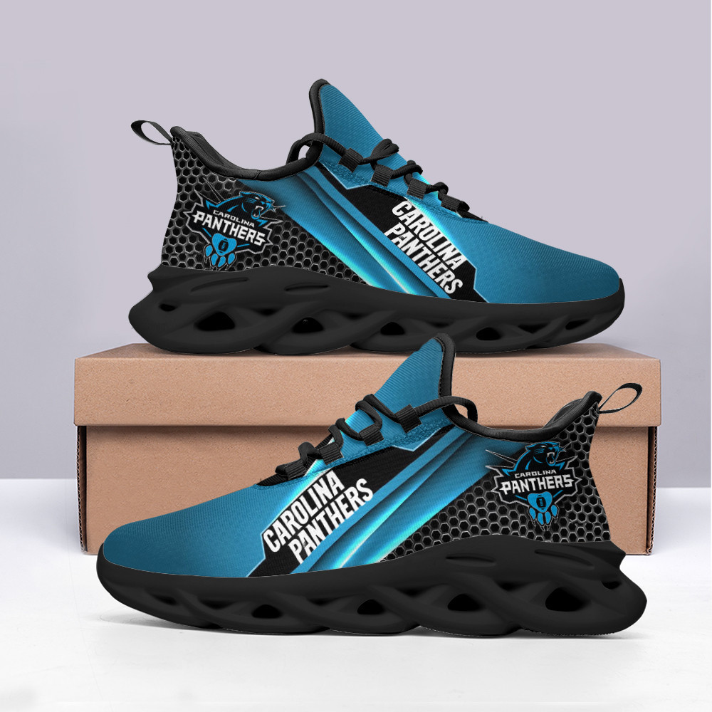 JWFancy Carolina Panthers NFL Max Soul Shoes Sneakers For Men And Women