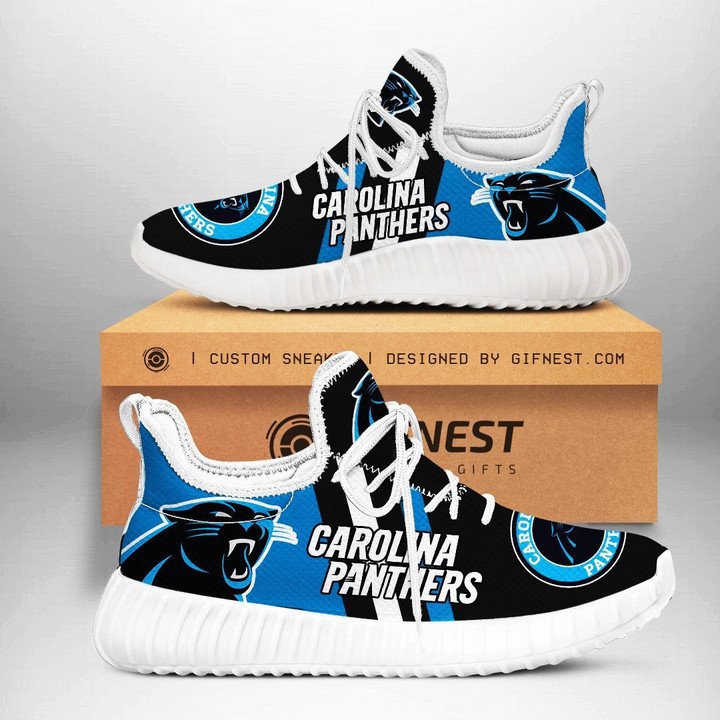 JWFancy Carolina Panthers Reze Sneakers Shoes For Men And Women