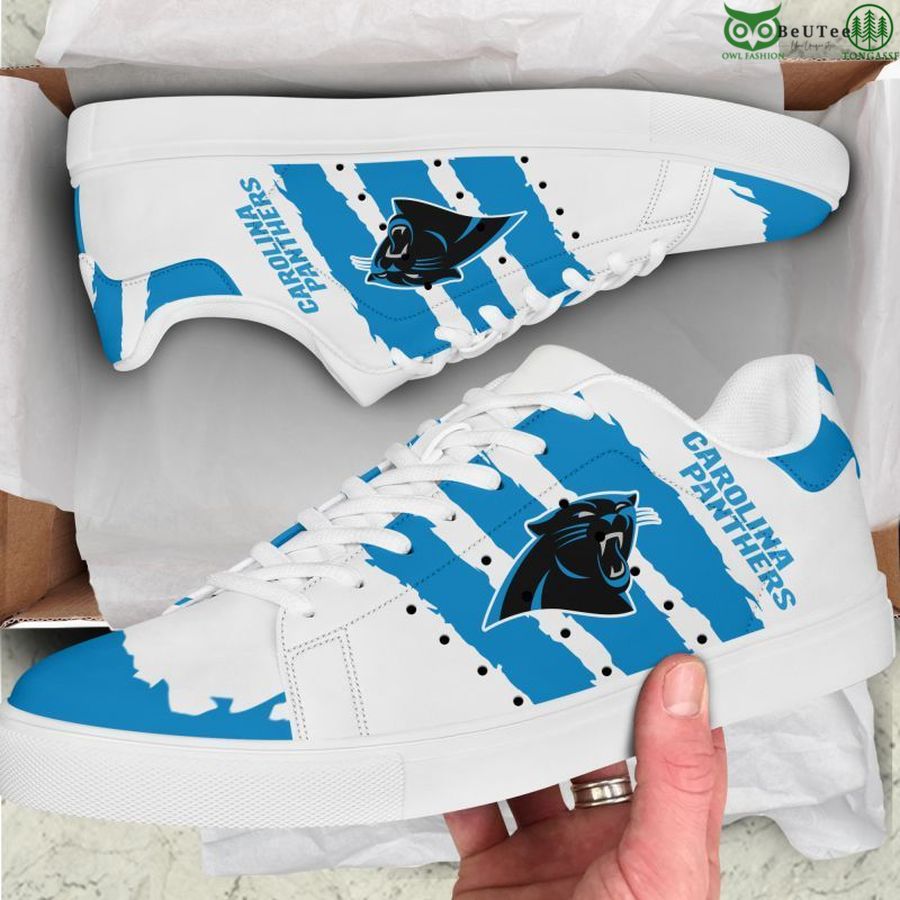 JWFancy Carolina Panthers Skate Stan Shoes Sneakes For Men And Women