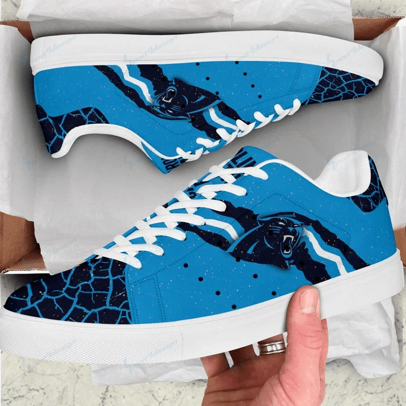 JWFancy Carolina Panthers Skate Stan Shoes Sneakes For Men And Women