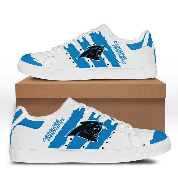JWFancy Carolina Panthers Skate Stan Shoes Sneakes For Men And Women