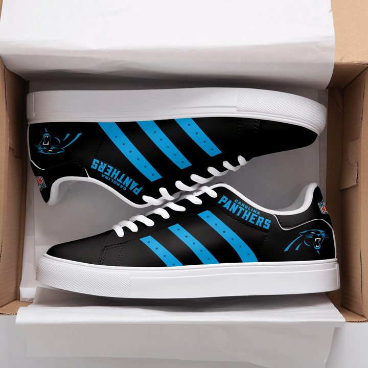 JWFancy Carolina Panthers Skate Stan Shoes Sneakes For Men And Women