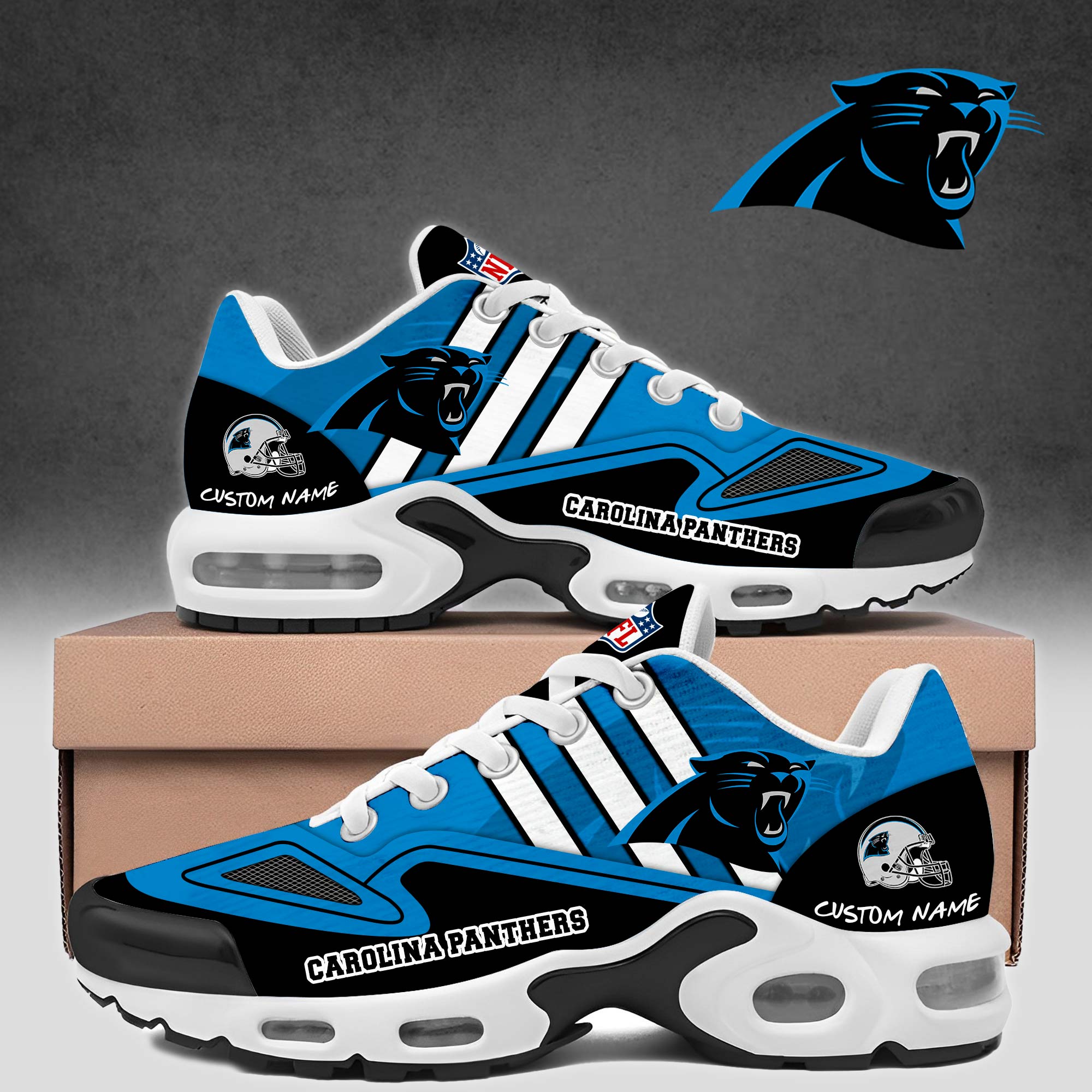 JWFancy Carolina Panthers TN Shoes Sneakers For Men And Women