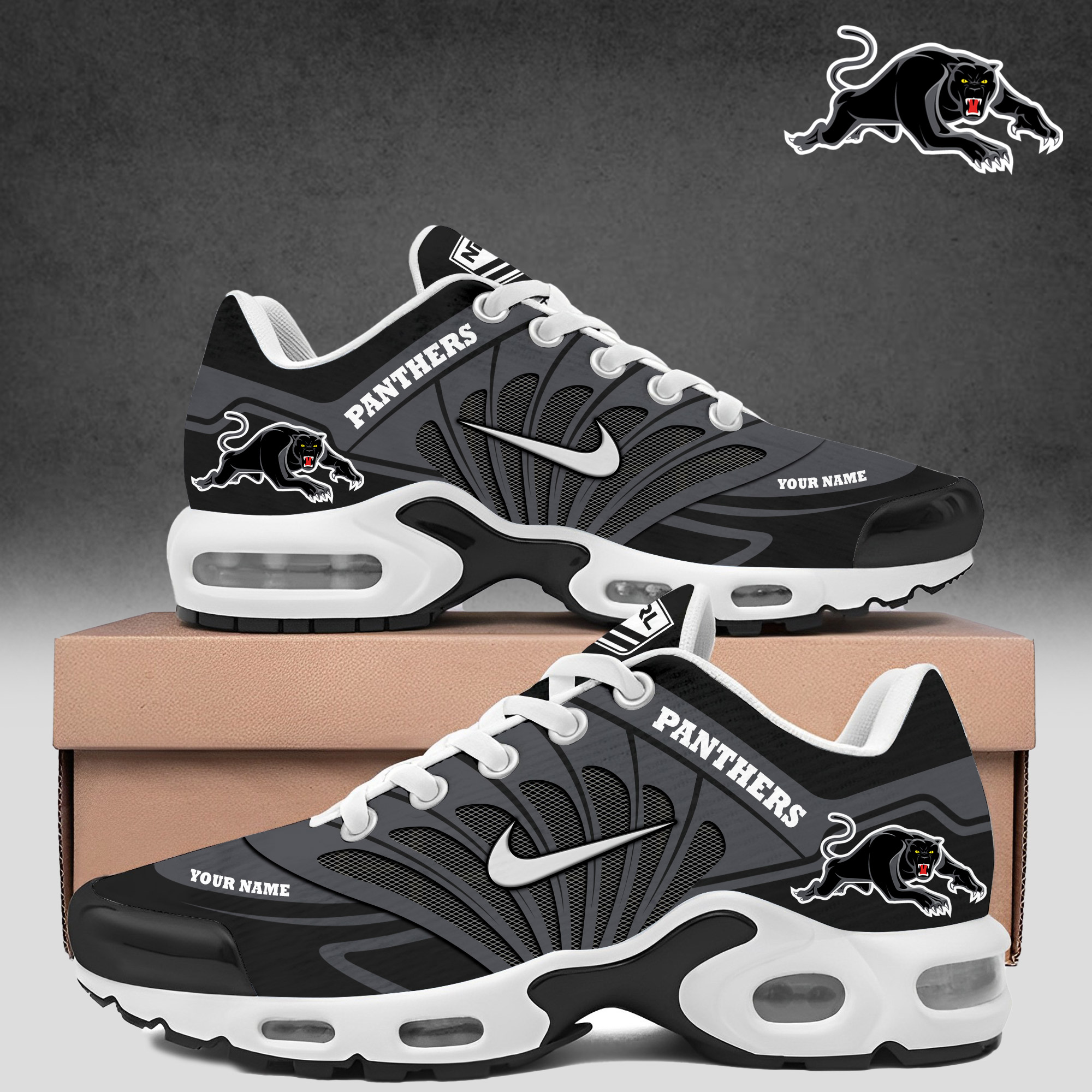 JWFancy Carolina Panthers TN Shoes Sneakers For Men And Women
