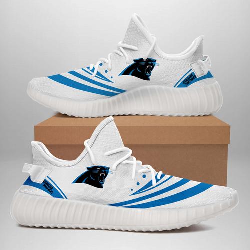 JWFancy Carolina Panthers Yeezy Boost Shoes For Men And Women