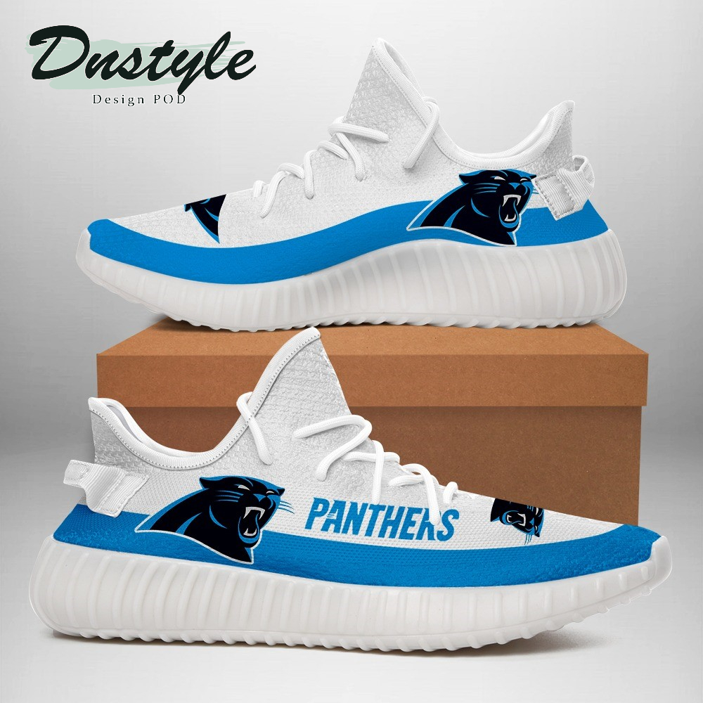 JWFancy Carolina Panthers Yeezy Boost Shoes For Men And Women