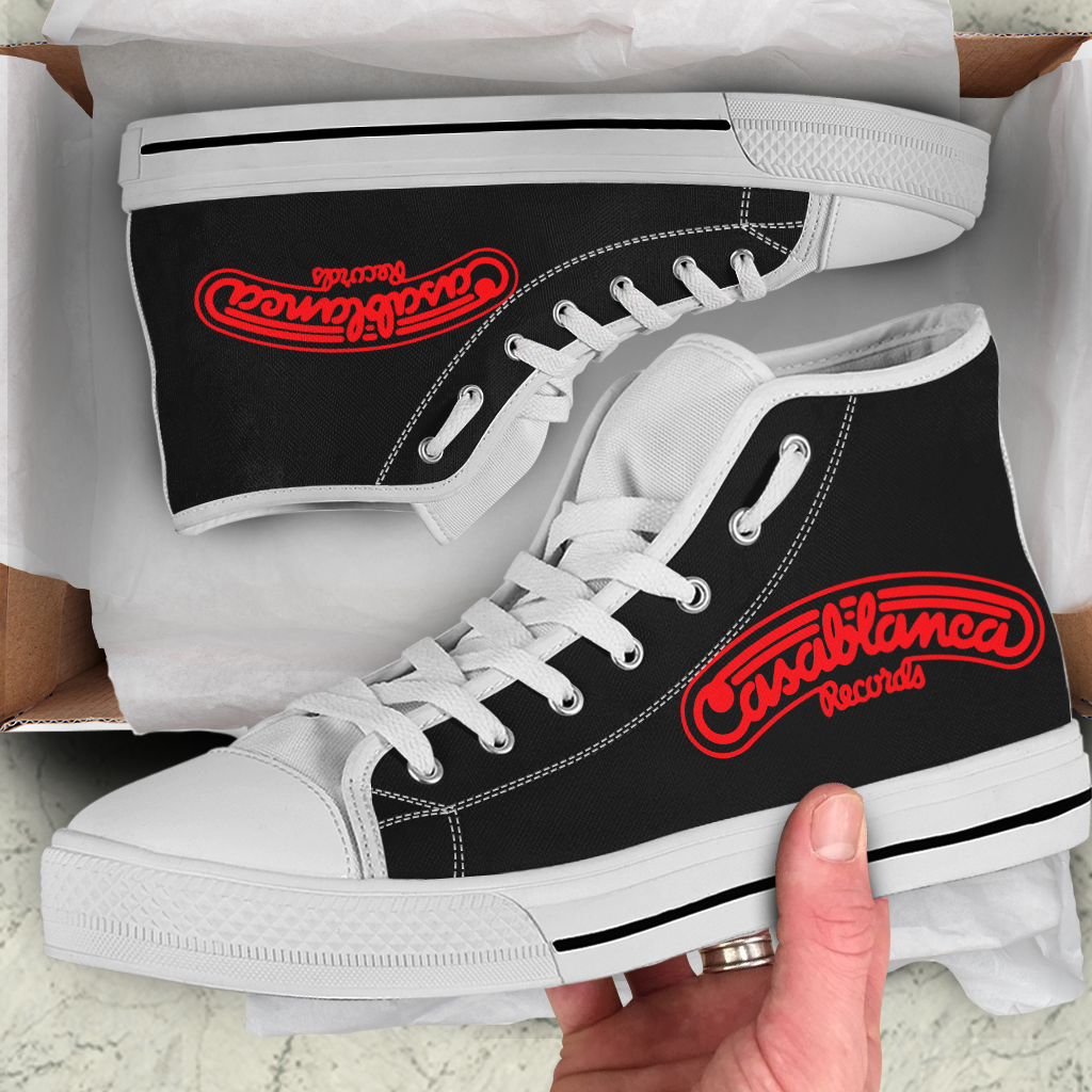 JWFancy Casablanca High Top Canvas Sneakers Shoes For Men And Women