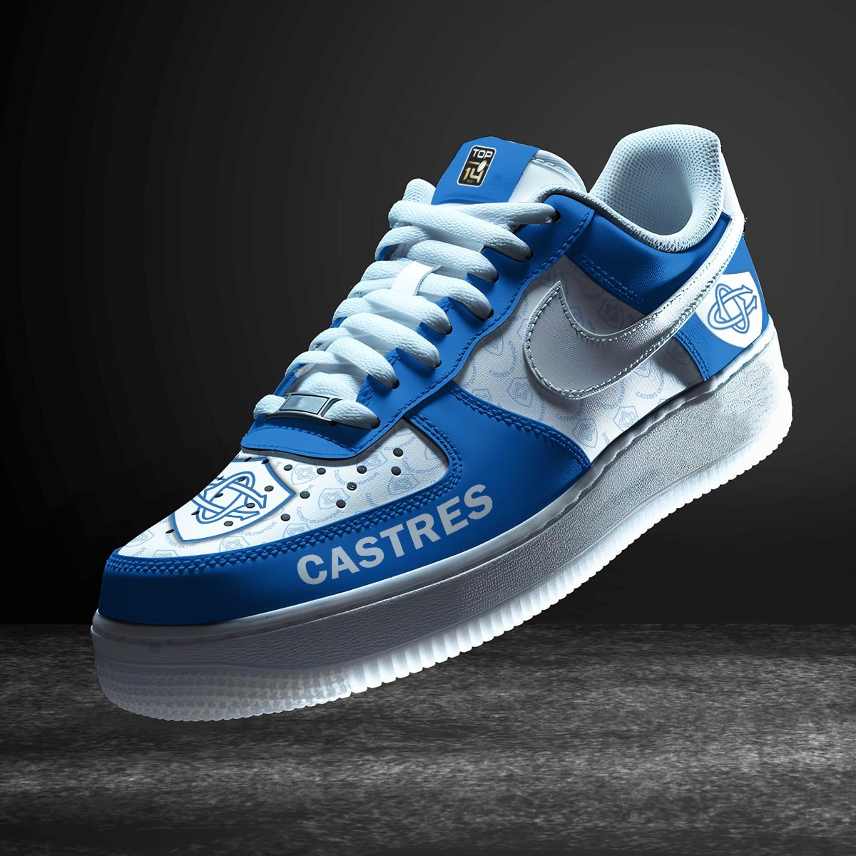 JWFancy Castres Olympique Air Low-Top Sneakers Shoes For Men And Women