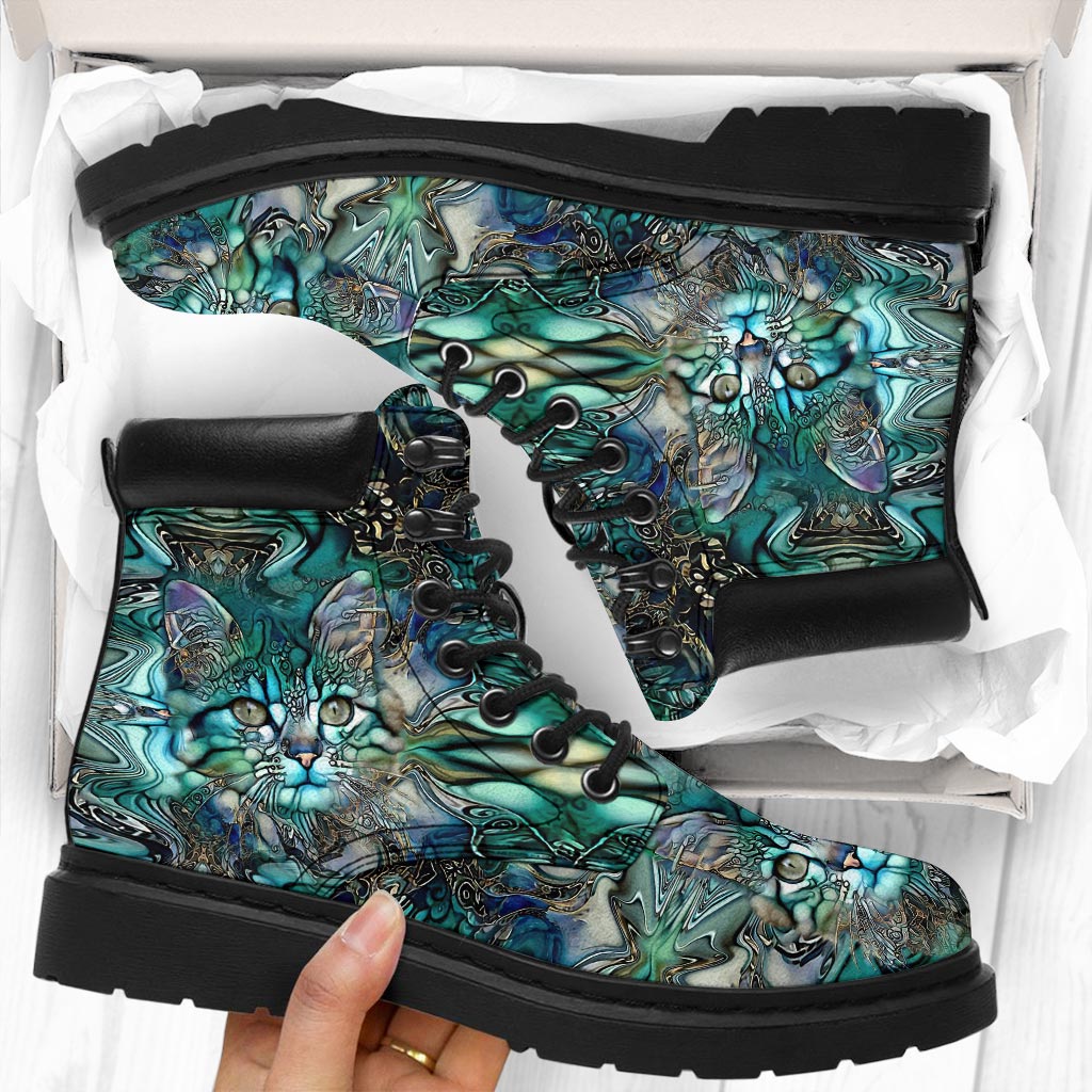 JWFancy Cat Boots Shoes For Men And Women