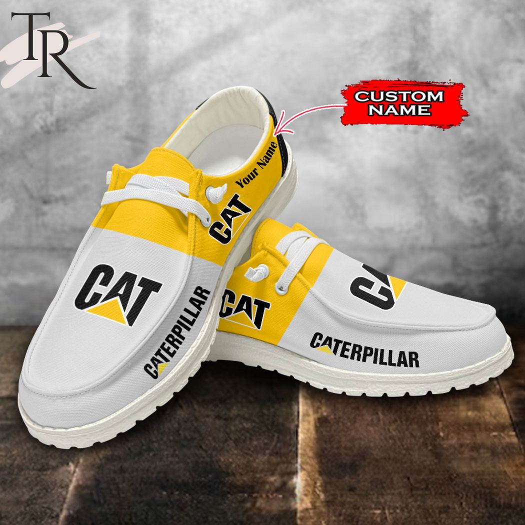 JWFancy Caterpillar Hey Dude Shoes Wally Men's Lace Up Loafers Comfortable For Men And Women