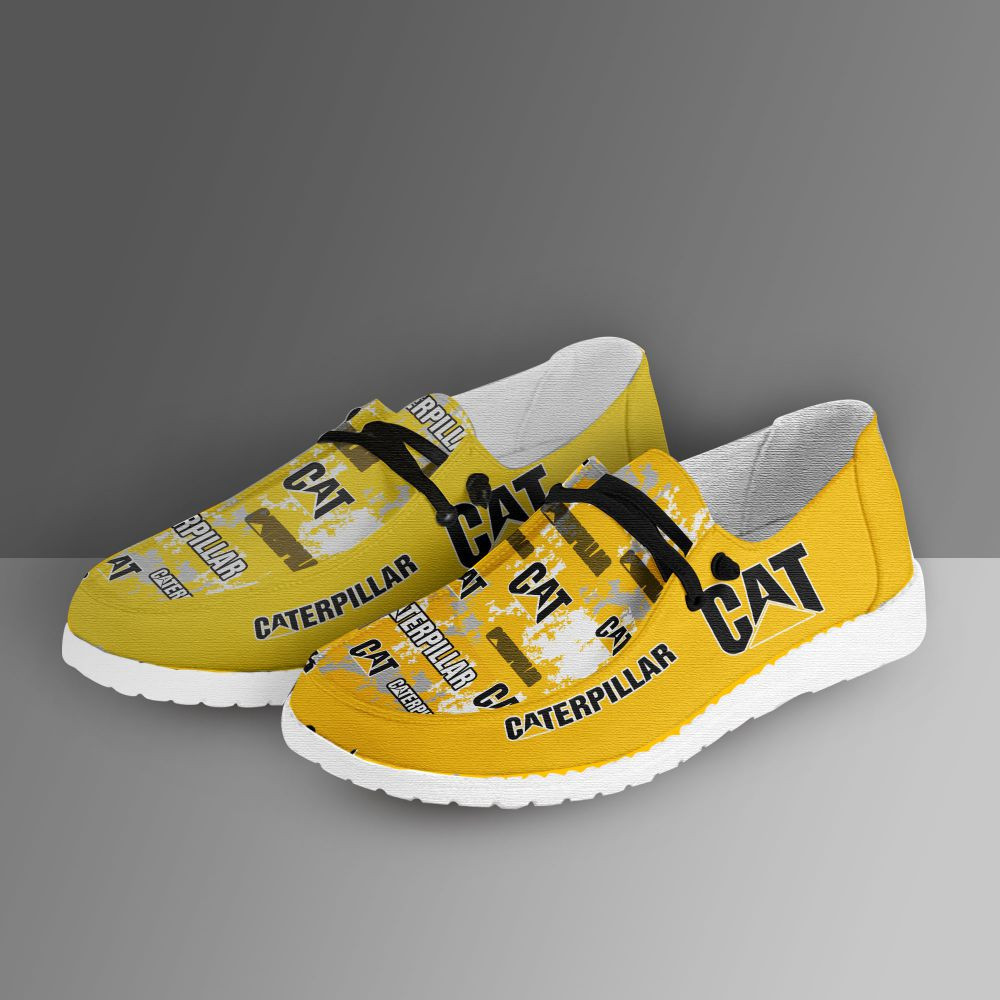 JWFancy Caterpillar Hey Dude Shoes Wally Men's Lace Up Loafers Comfortable For Men And Women