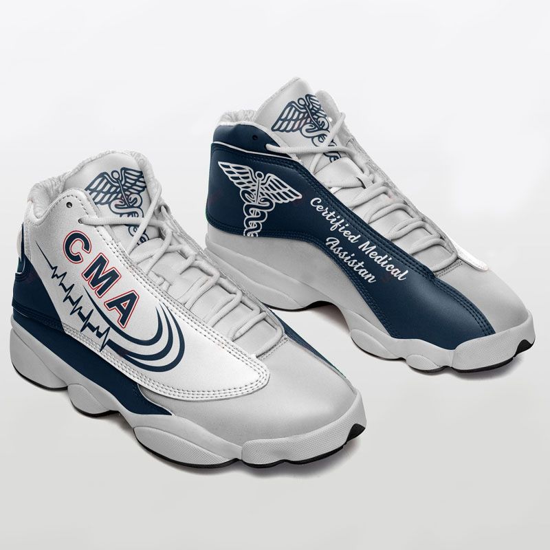 JWFancy Certificate Medical Assistant AJ13 Sneakers Shoes For Men And Women