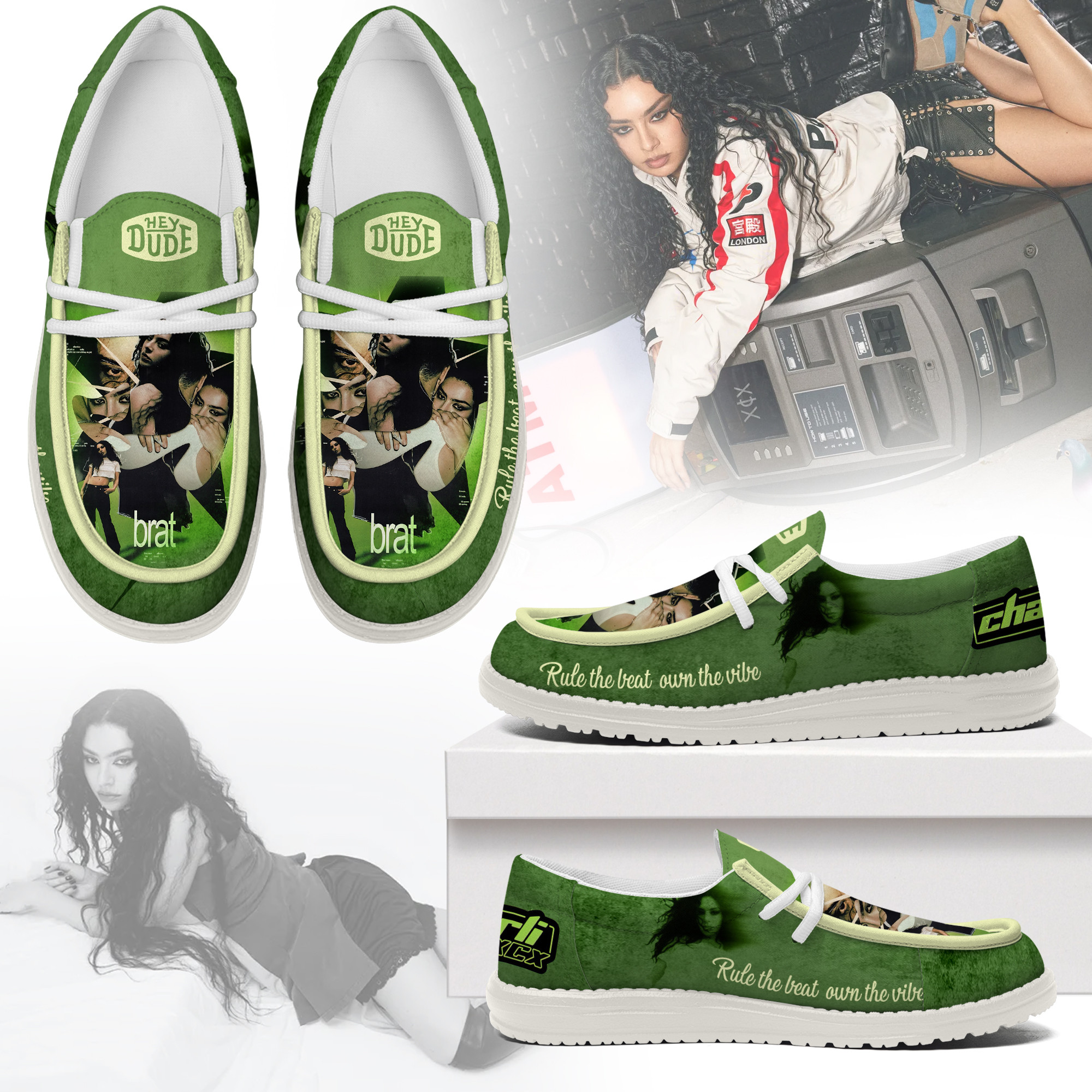 JWFancy Charli XCX – Custom Name Hey Dude