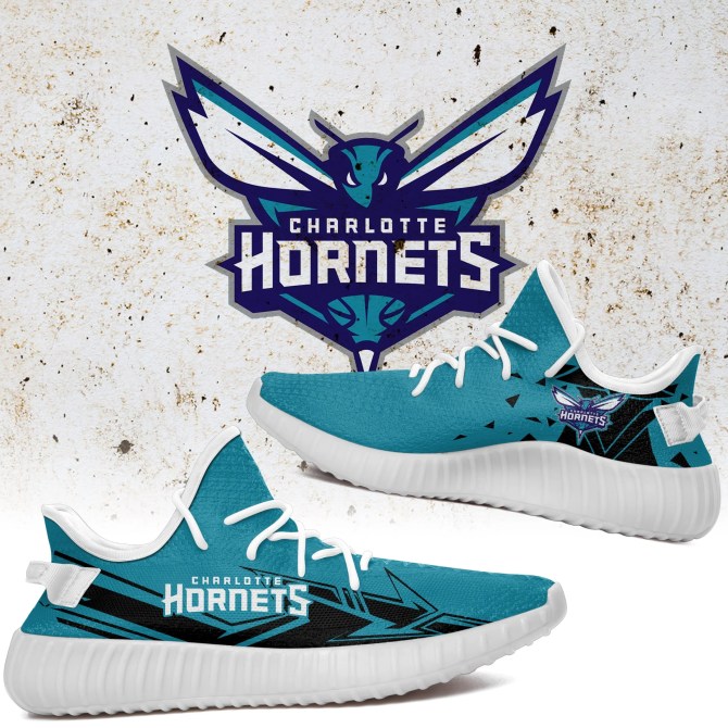 JWFancy Charlotte Hornets Yeezy Boost Shoes For Men And Women