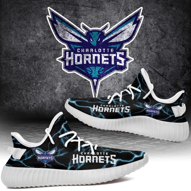 JWFancy Charlotte Hornets Yeezy Boost Shoes For Men And Women