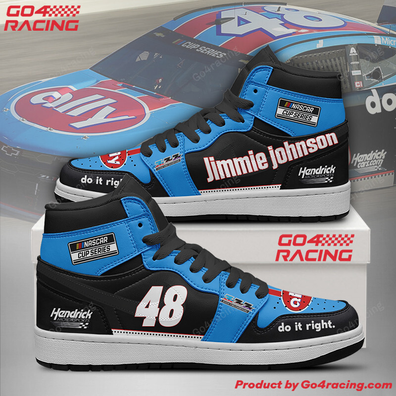 JWFancy Chase Elliott - Hendrick Motorsports AJ1 High Sneakers Shoes For Men And Women