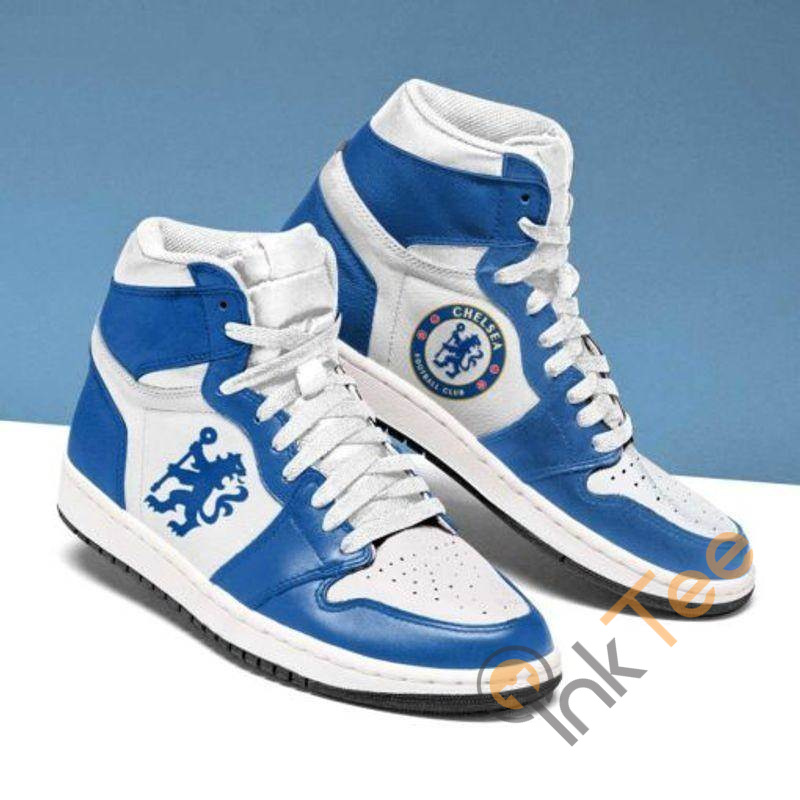 JWFancy Chelsea FC EPL AJ1 High Sneakers Shoes For Men And Women