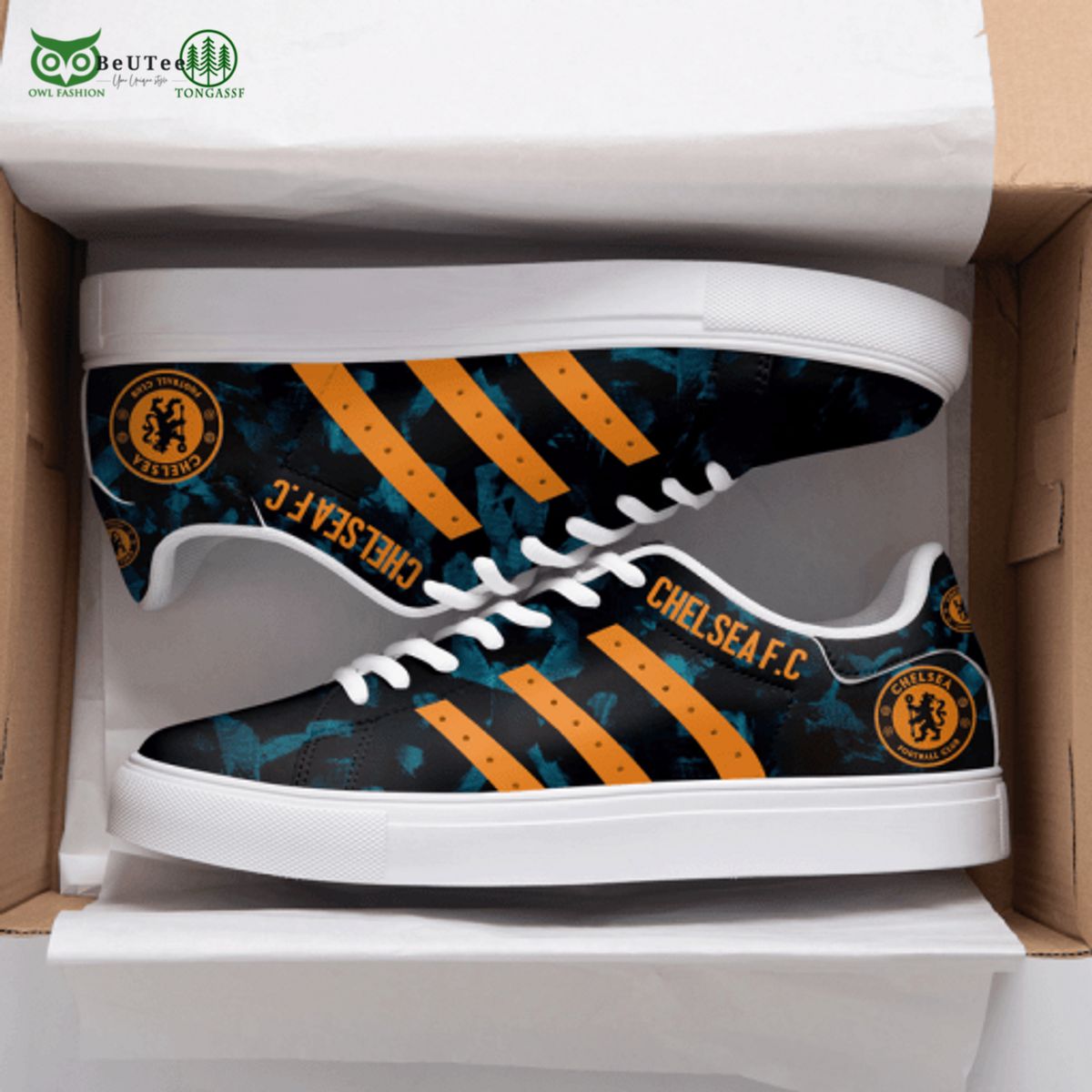 JWFancy Chelsea FC Skate Stan Shoes Sneakes For Men And Women