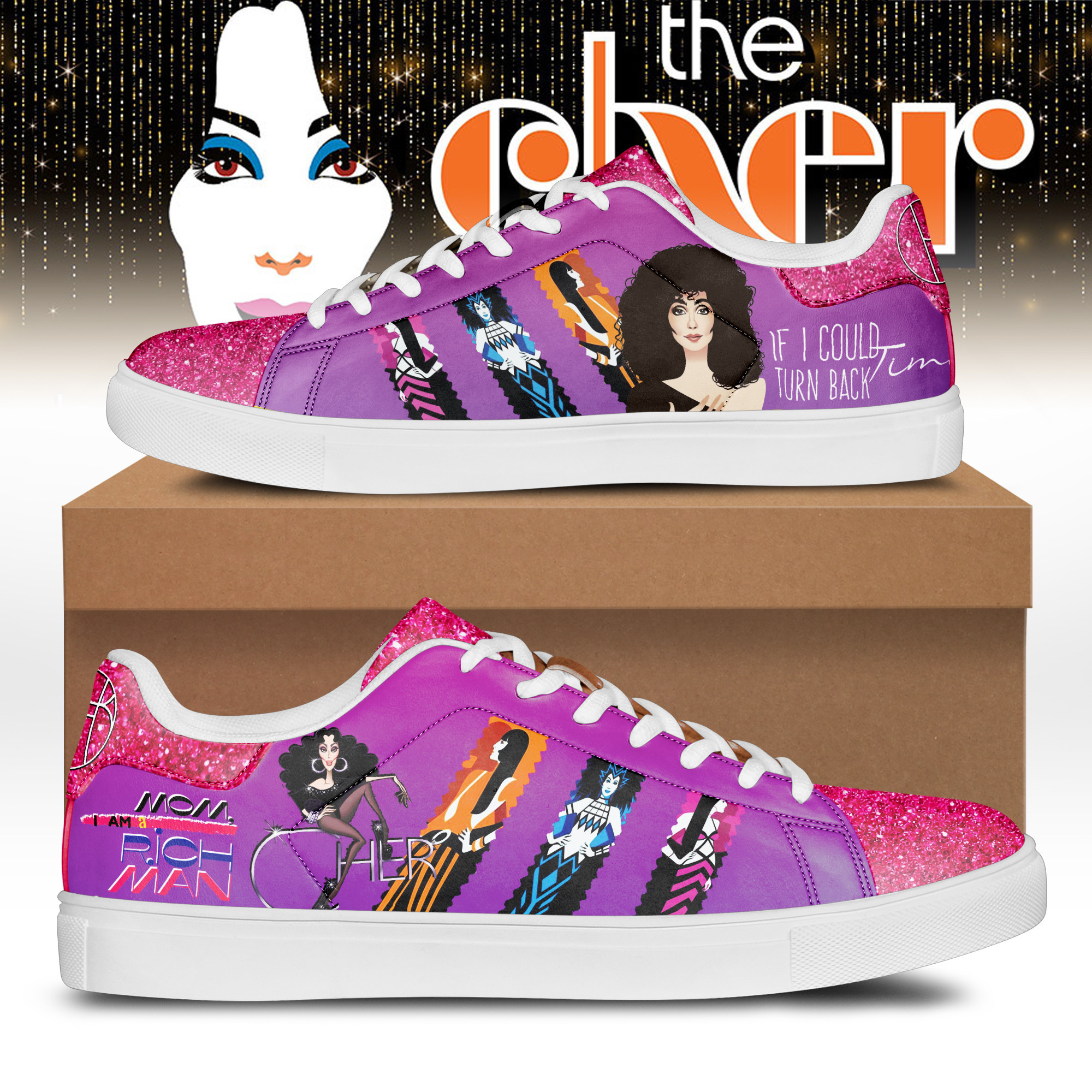 JWFancy Cher Skate Stan Shoes Sneakes For Men And Women