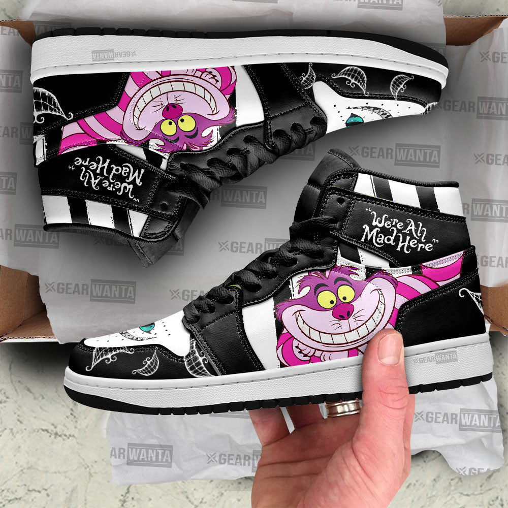 JWFancy Cheshire Cat AJ1 High Sneakers Shoes For Men And Women