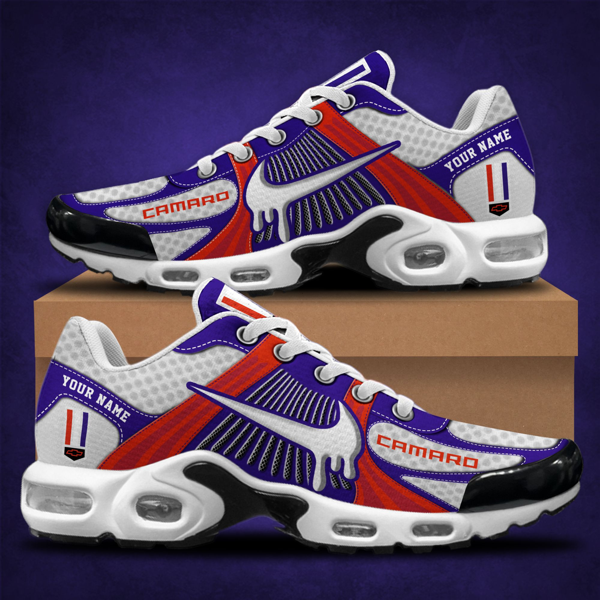 JWFancy Chevrolet Camaro TN Shoes Sneakers For Men And Women