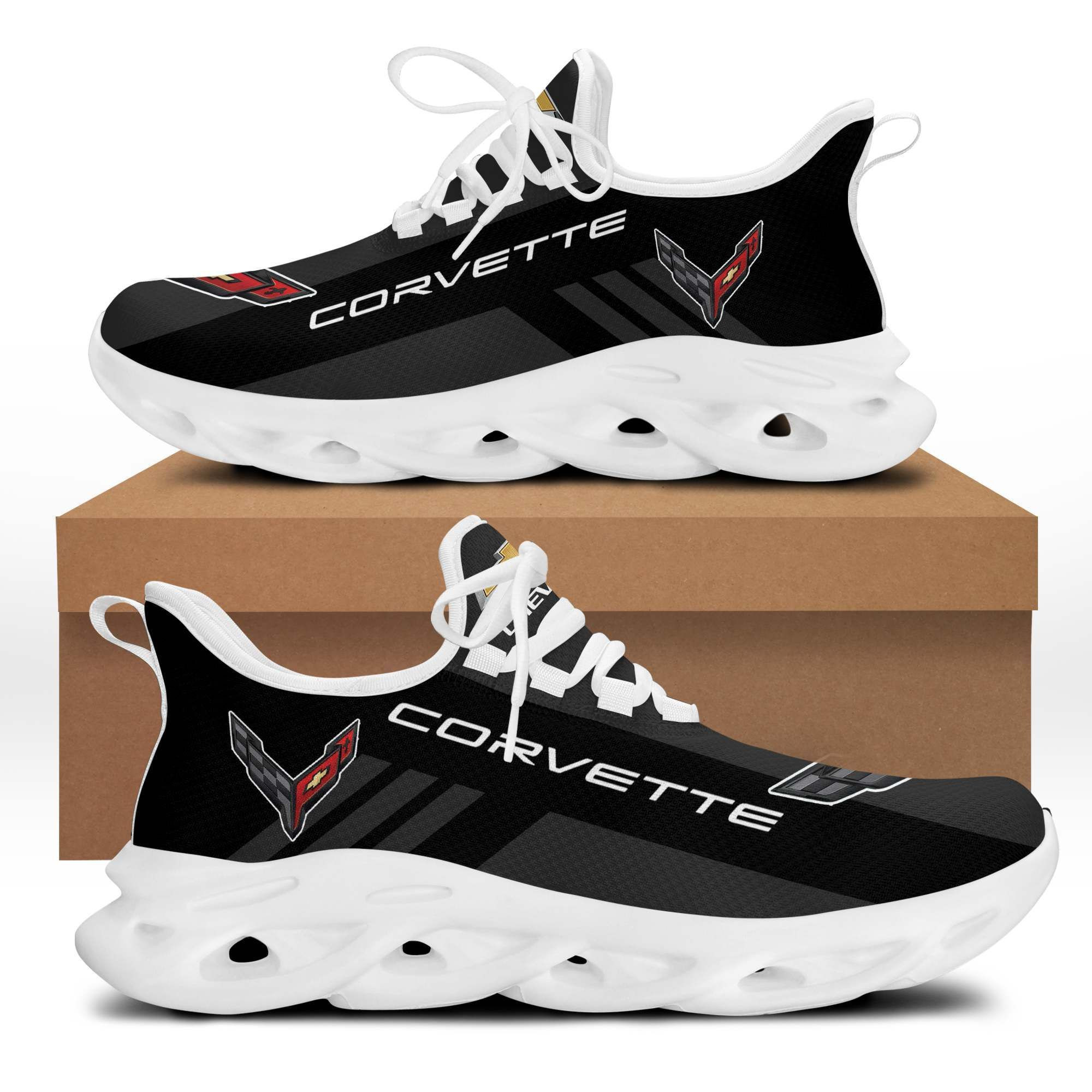 JWFancy Chevrolet Corvette Max Soul Shoes Sneakers For Men And Women