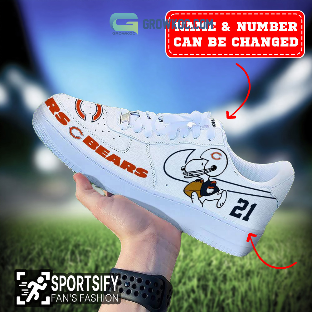 JWFancy Chicago Bears Air Low-Top Sneakers Shoes For Men And Women