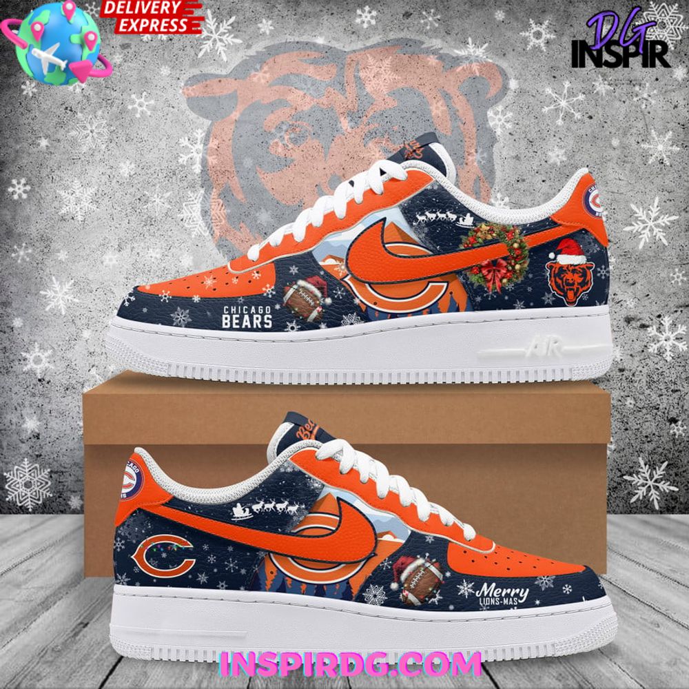JWFancy Chicago Bears Air Low-Top Sneakers Shoes For Men And Women