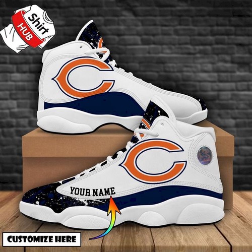 JWFancy Chicago Bears AJ13 Sneakers Shoes For Men And Women
