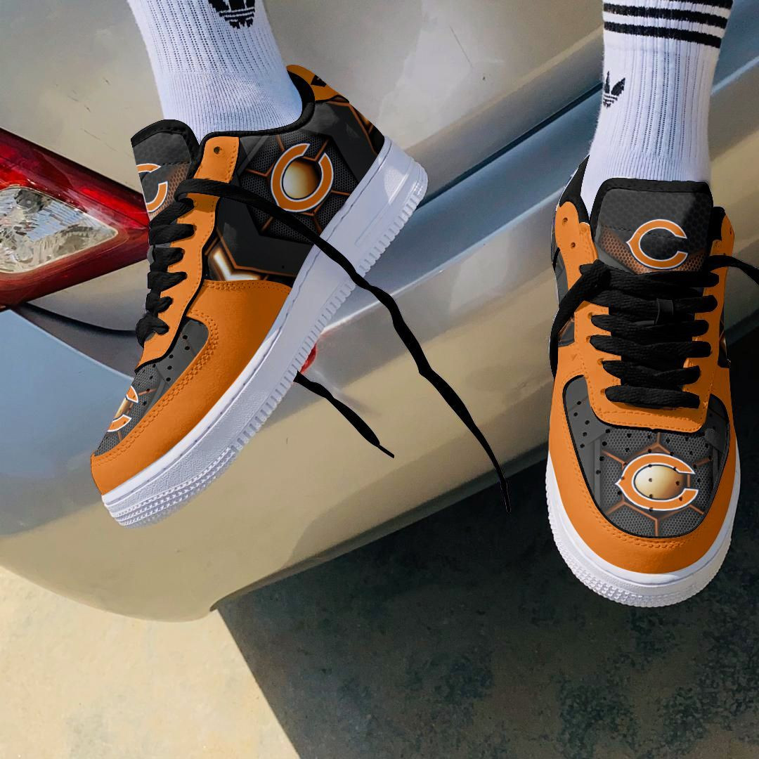 JWFancy Chicago Bears NFL Air Low-Top Sneakers Shoes For Men And Women