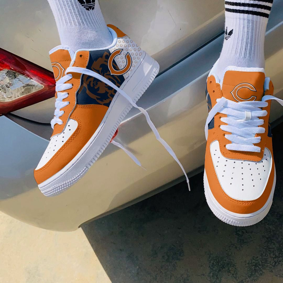 JWFancy Chicago Bears NFL Air Low-Top Sneakers Shoes For Men And Women