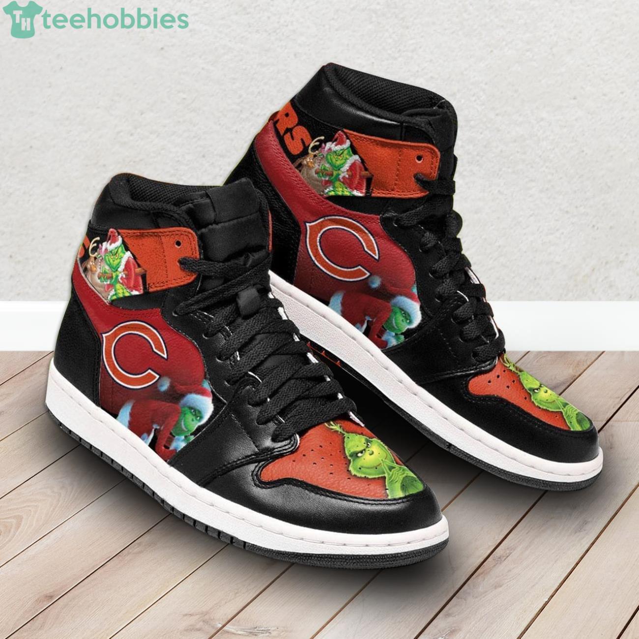 JWFancy Chicago Bears NFL AJ1 High Sneakers Shoes For Men And Women