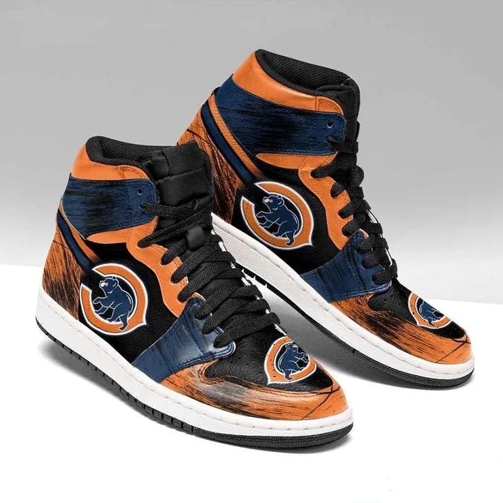 JWFancy Chicago Bears NFL AJ1 High Sneakers Shoes For Men And Women