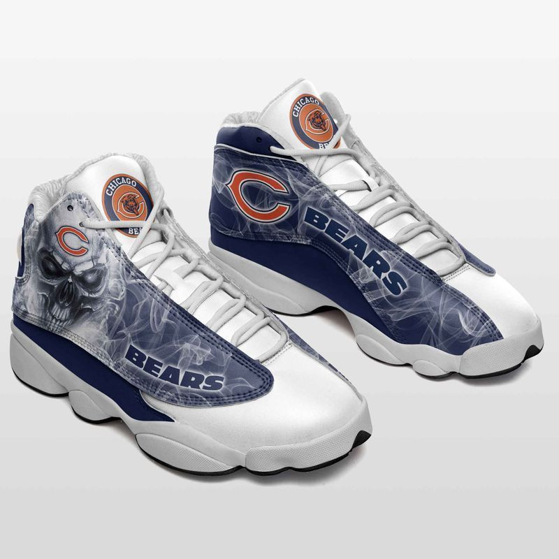 JWFancy Chicago Bears NFL AJ13 Sneakers Shoes For Men And Women